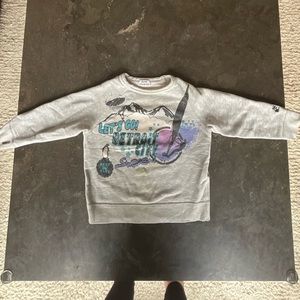 Acne Studios Miniature kids graphic sweatshirt sz 4.